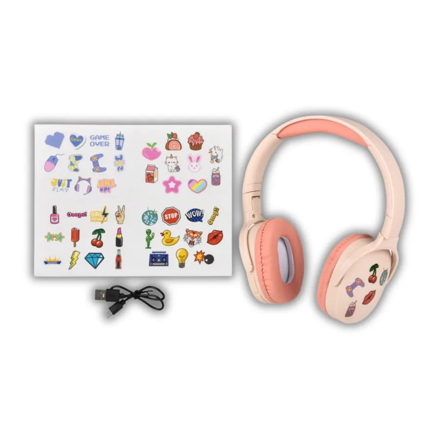 Wireless Headphones With Stickers — wholesale Tech & Gadgets by the case
