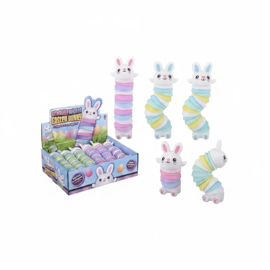 Cute Easter Bunny Squishy Toy - Sensory Fidget and Stress Ball — wholesale Fidgets & Sensory by the case