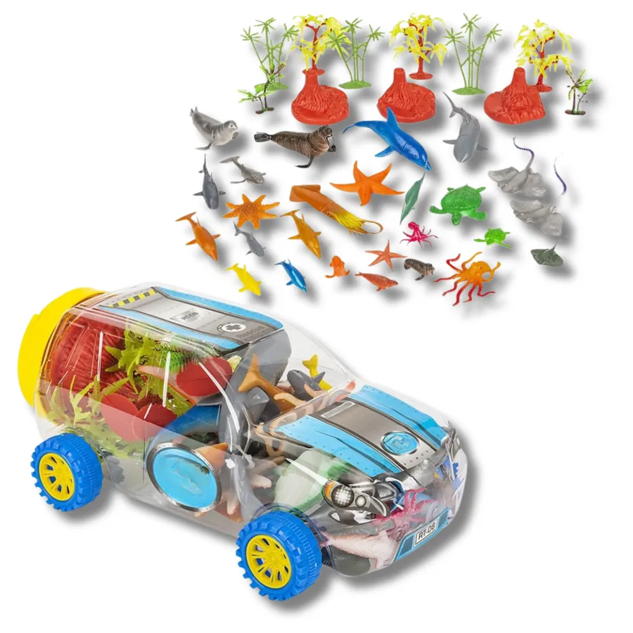 Aquatic Sea Life Clear Transparent Vehicle For Kids — wholesale Toys & Games by the case