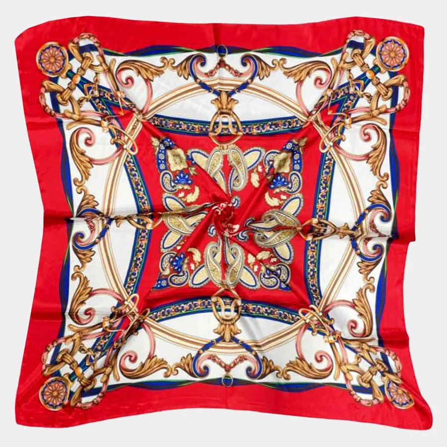Square Silky Satin Scarf Shawl For Winter - Assorted — wholesale Apparel & Accessories by the case