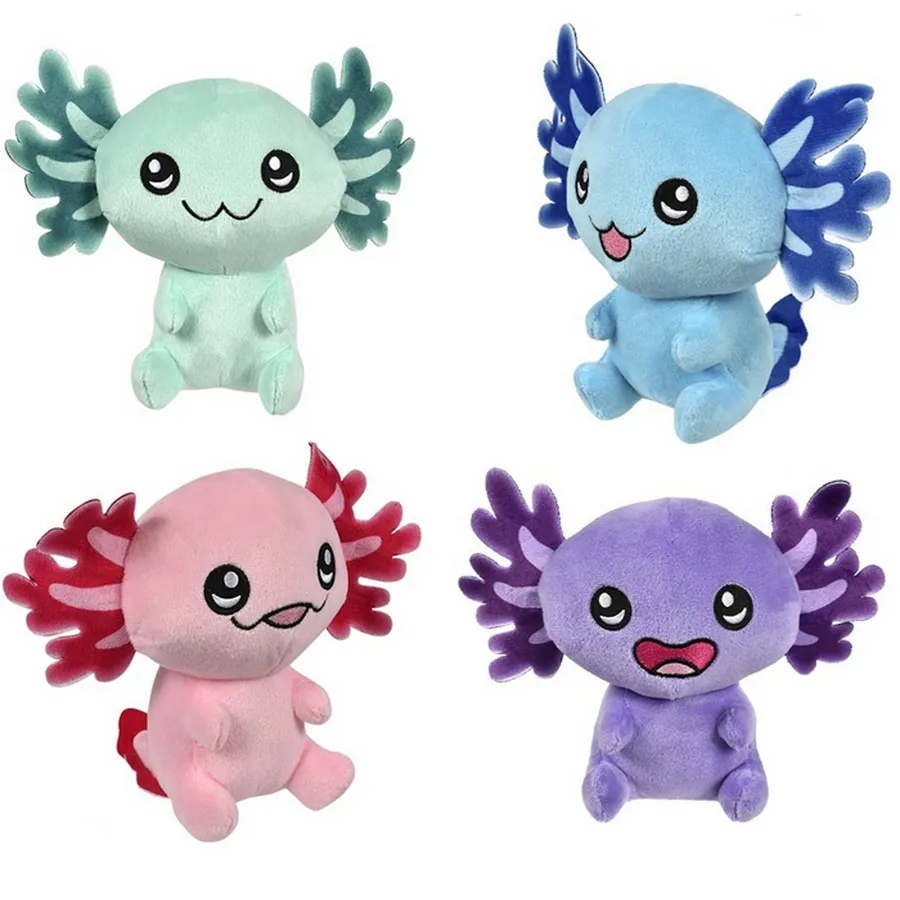 Axolotl Soft Plush Kids Toy - Assorted — wholesale Plush & Squishies by the case