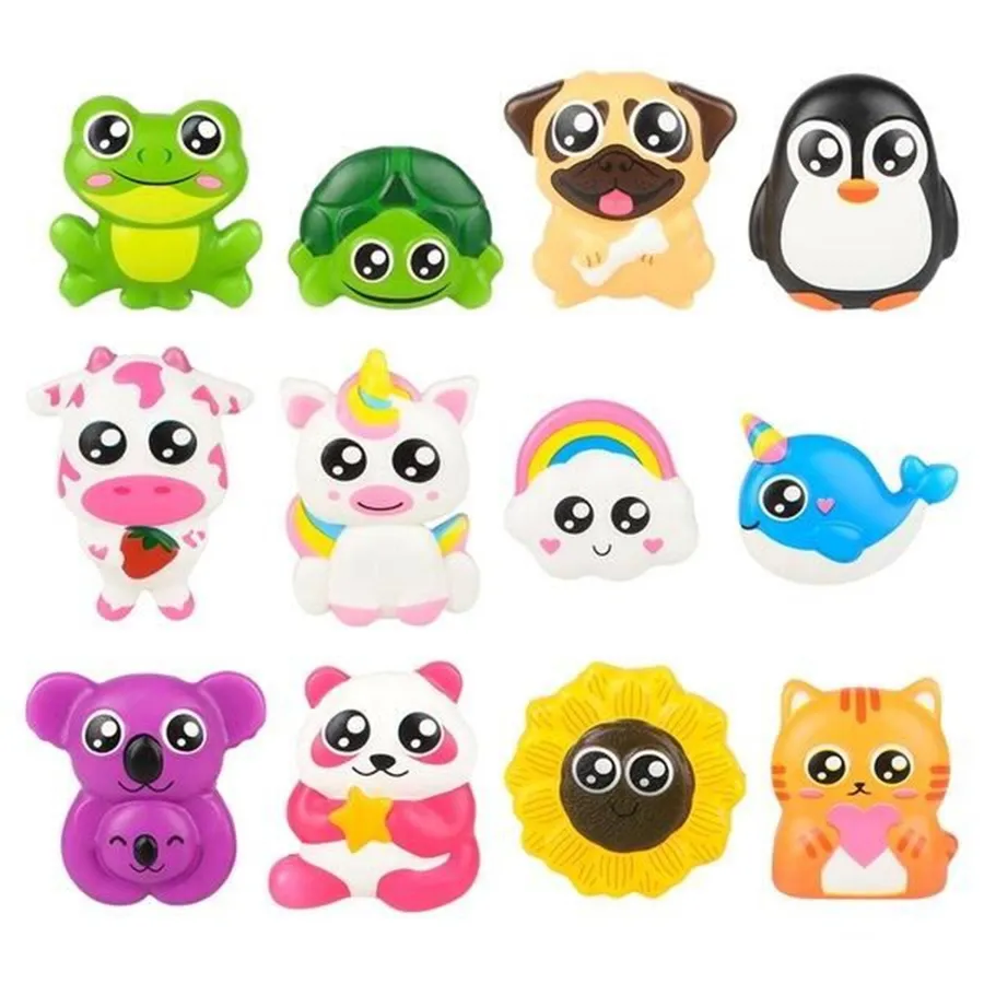 Jumbo Squish Stickers For Kids In Bulk - Assorted — wholesale Plush & Squishies by the case