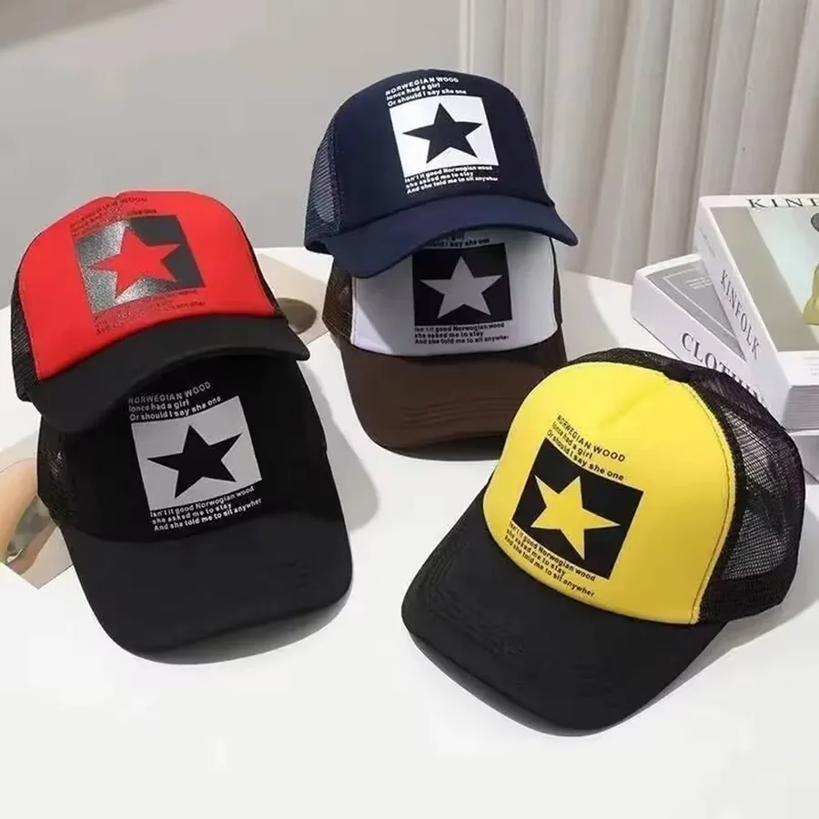 Spring Baseball Snapback Mesh Unisex Cap - Assorted — wholesale Apparel & Accessories by the case