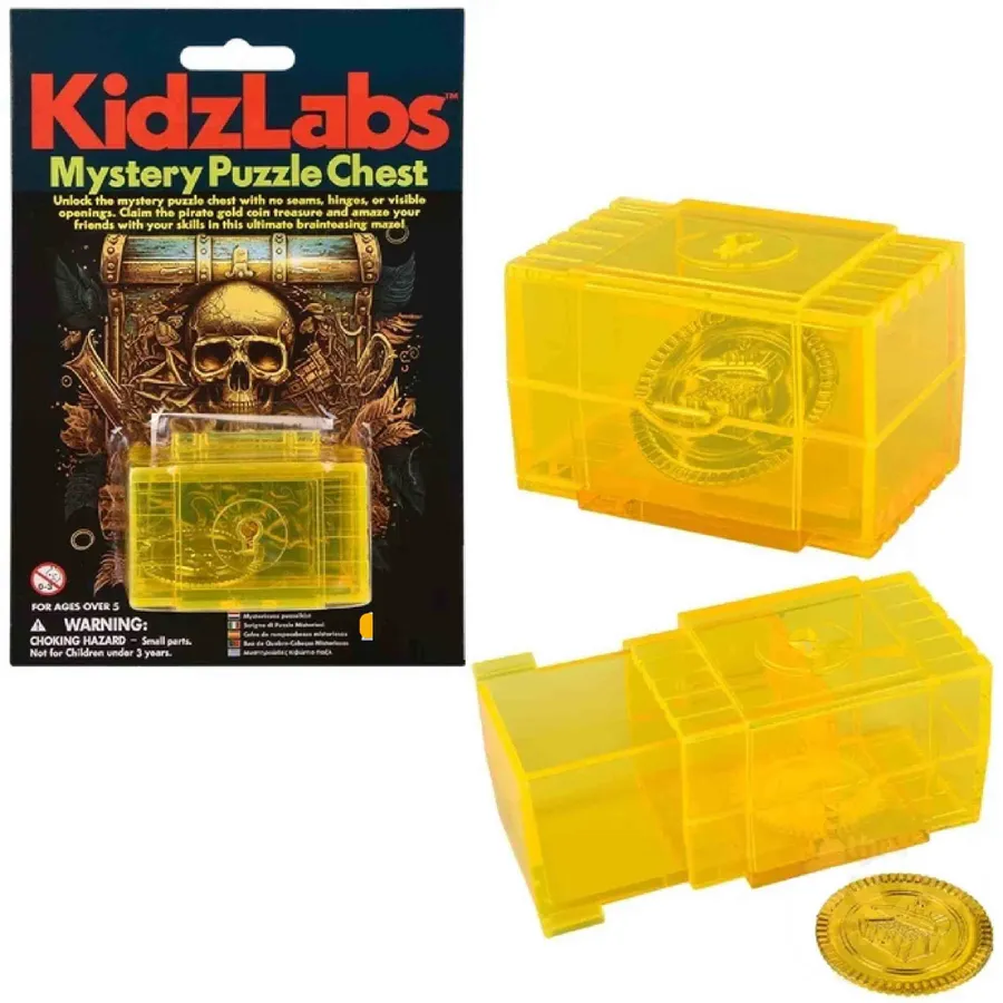 Mystery Puzzle Chest for Kids In Bulk — wholesale Toys & Games by the case