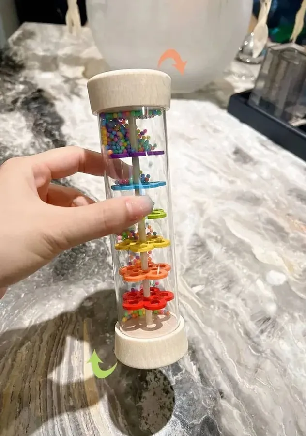 Rainbow Hourglass Rain Music Kids Toys For — wholesale Toys & Games by the case