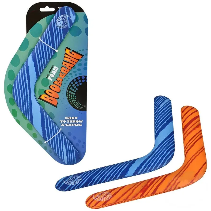 Foam Boomerang Kids Toy - Assorted — wholesale Toys & Games by the case