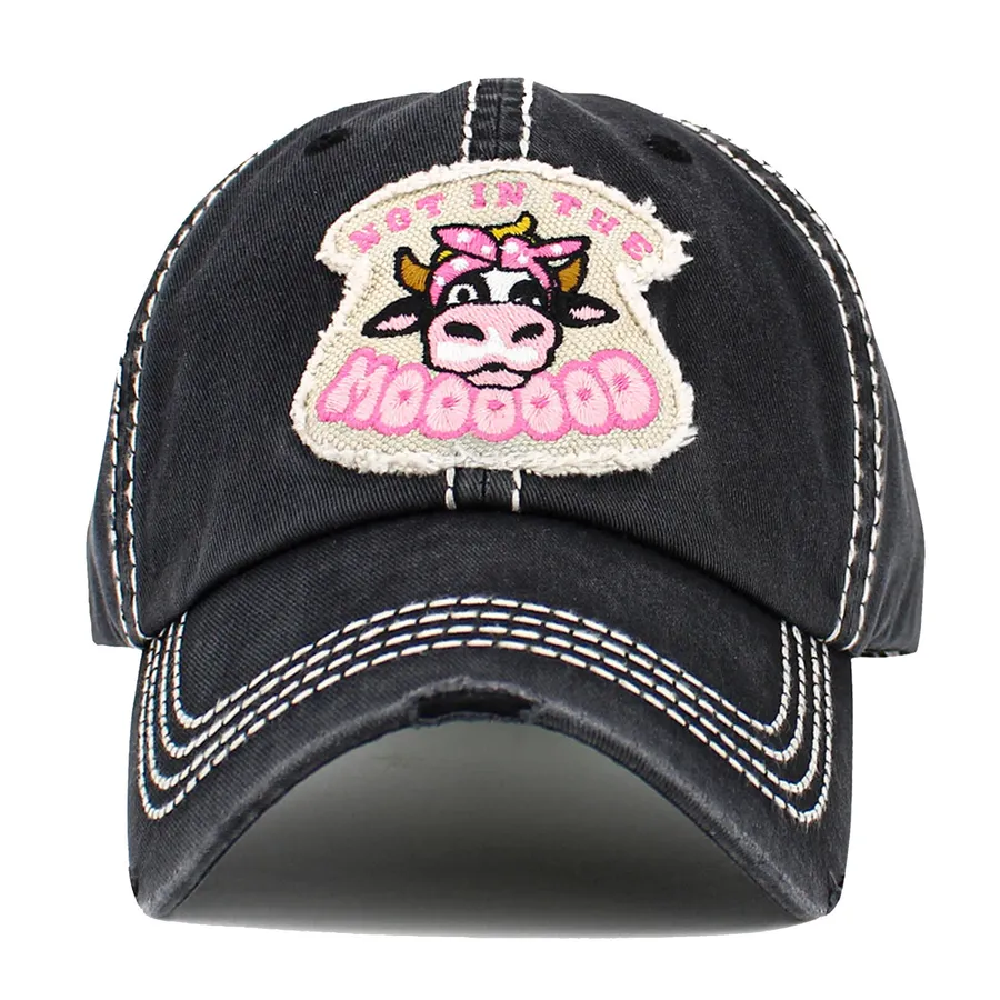 Printed Message Baseball Cap in Bulk - Assorted — wholesale Apparel & Accessories by the case