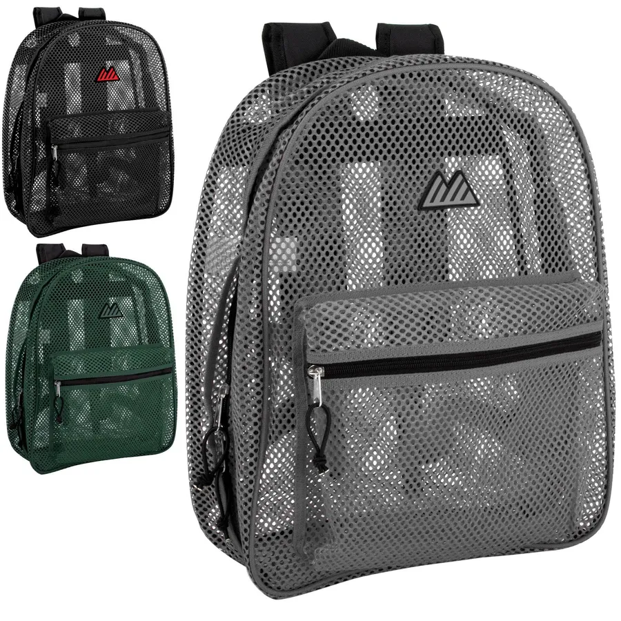 Easter Premium 17 Inch Mesh Backpack For School Kids — wholesale Seasonal & Holiday by the case