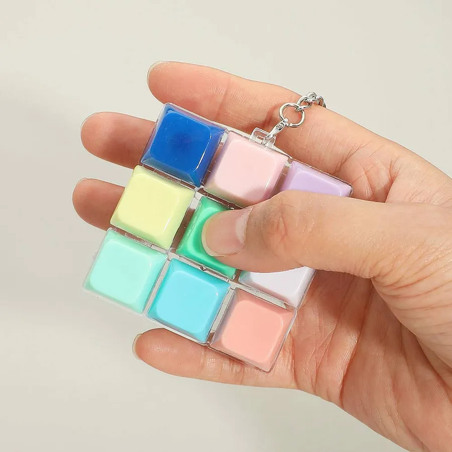 Light Up Stress Relief Bag Charms — wholesale Fidgets & Sensory by the case
