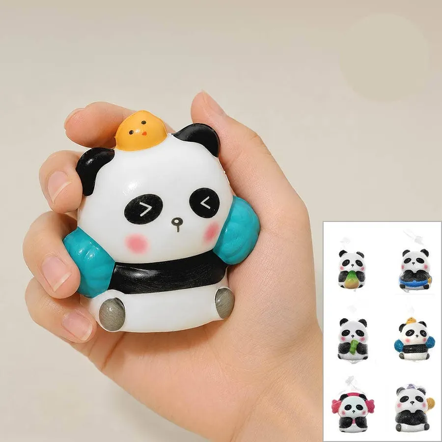 Panda Squishy Stress Relief Kids Toy - Assorted — wholesale Fidgets & Sensory by the case