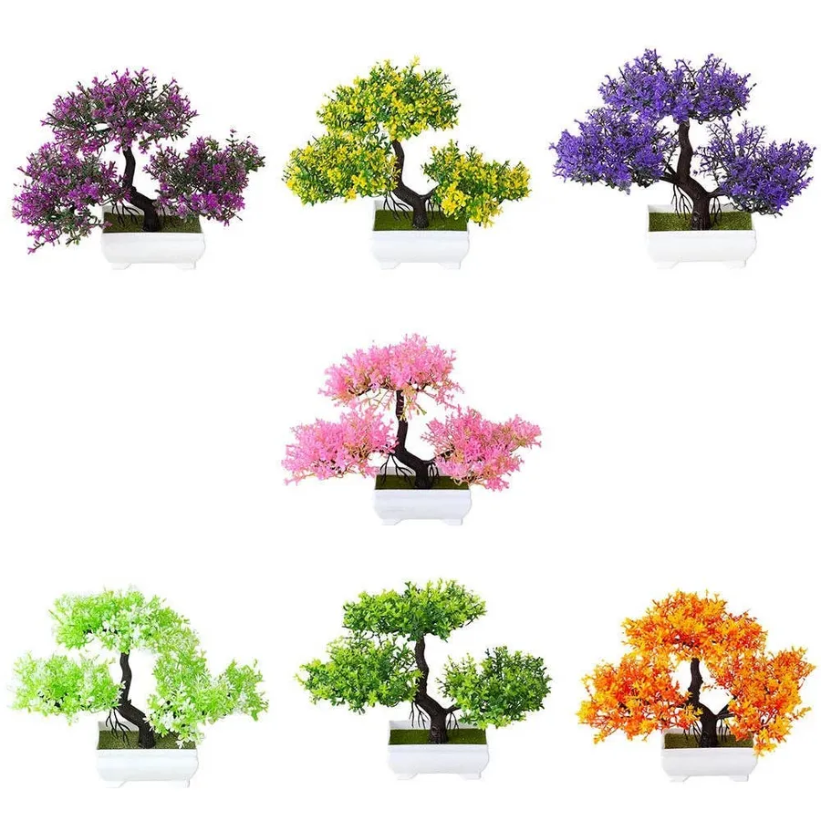 Plastic Plants For Home & Holiday Décor- Assorted — wholesale Seasonal & Holiday by the case