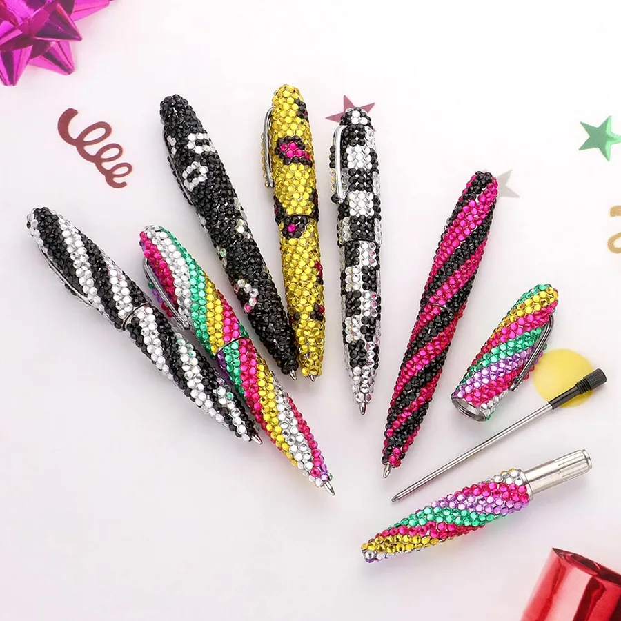 Crystal Embellished Ball Pen For Valentine - Assorted — wholesale Seasonal & Holiday by the case