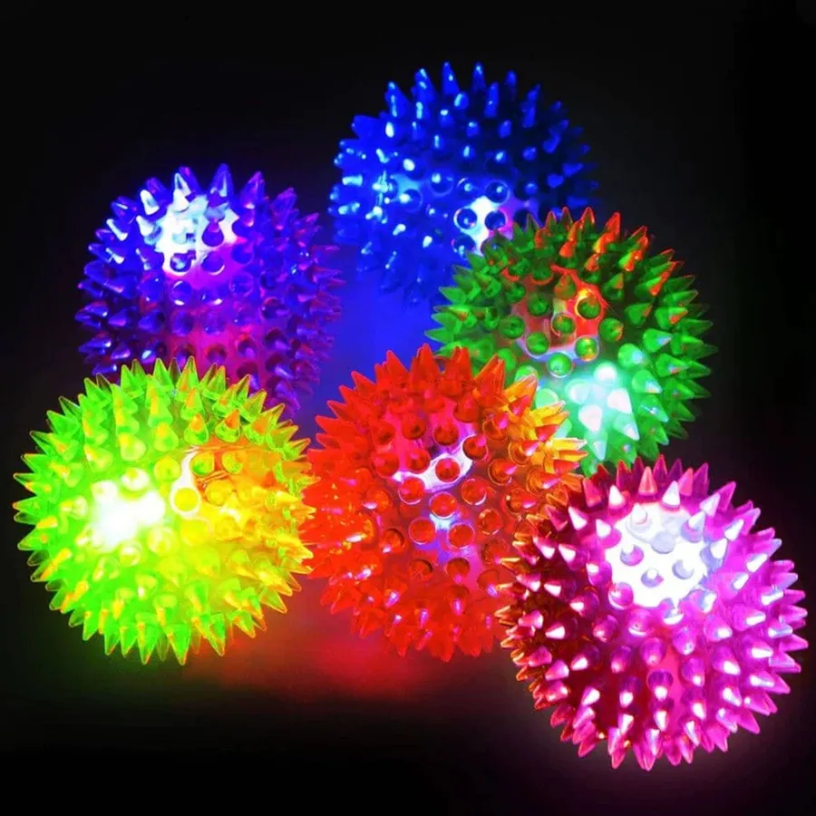 Flashing LED Bouncy Ball: Fun for Kids a Keeraft Home Gifts — wholesale Home & Décor by the case