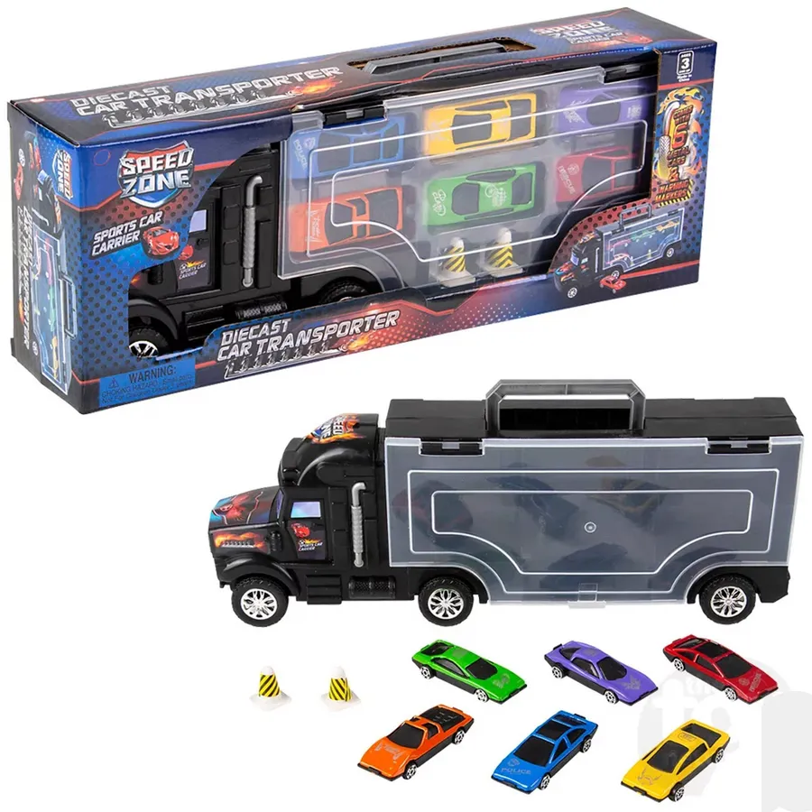 Cast Car Transporter For Kids Christmas — wholesale Seasonal & Holiday by the case