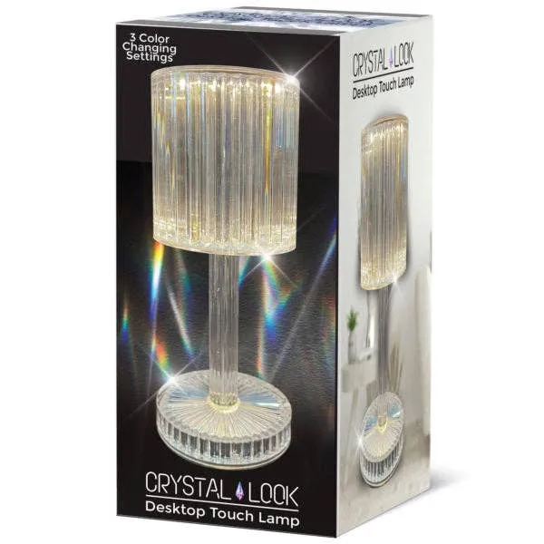 USB Powered Crystal-Look LED Desktop Touch Light MOQ-6Pcs, 5.6$/Pc — wholesale Tech & Gadgets by the case