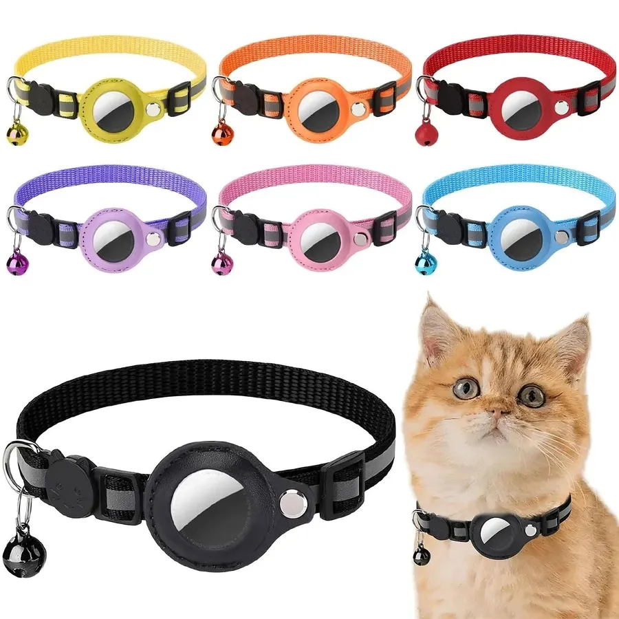 Adjustable Kitten Collar Waterproof Cat Bell Collar Pet Air — wholesale Home & Décor by the case