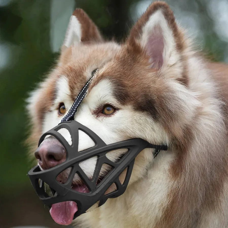 Breathable Dog Muzzle - Adjustable & Anti-Licking — wholesale Pet by the case