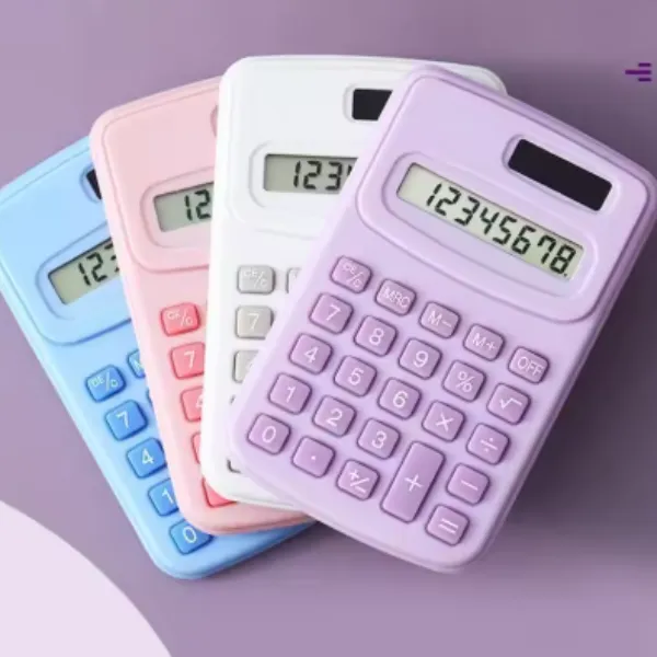 Small Solar 8-Digit LCD Calculator for Students — wholesale More Wholesale Goods by the case