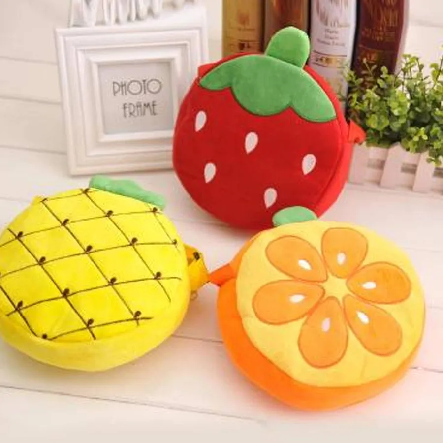 Valentine Fruits Shaped Soft Bags For Kids — wholesale Seasonal & Holiday by the case