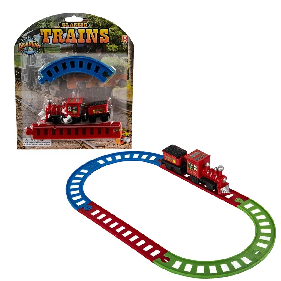 Classic Train Set Kids Toy For Holiday Crafts — wholesale Seasonal & Holiday by the case