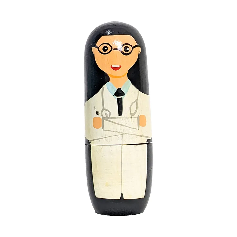 Wooden Nesting Dolls Valentine In Bulk — wholesale Seasonal & Holiday by the case