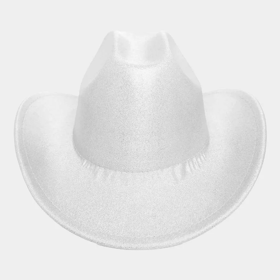 Glittered Cowboy Hat - Assorted — wholesale Apparel & Accessories by the case