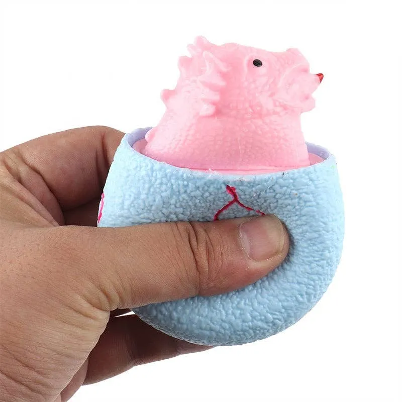 Sensory Toy Dinosaur Cup Squeeze Fidget - Kids Squishy Stress Ball — wholesale Fidgets & Sensory by the case
