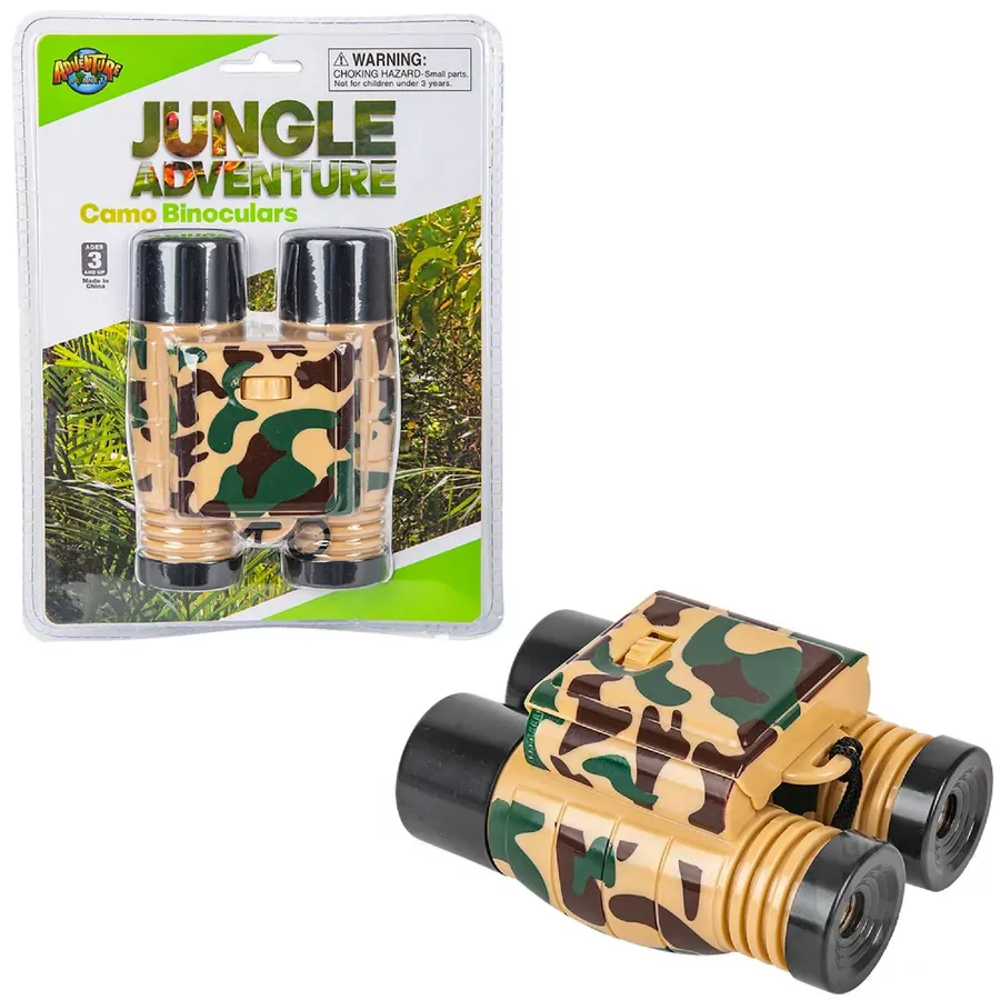 Educational Camouflage Binoculars Toy For Kids — wholesale Home & Décor by the case