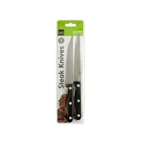 Classic Steak Knives Set (Pack of 4) Keeraft Home Gifts — wholesale Home & Décor by the case