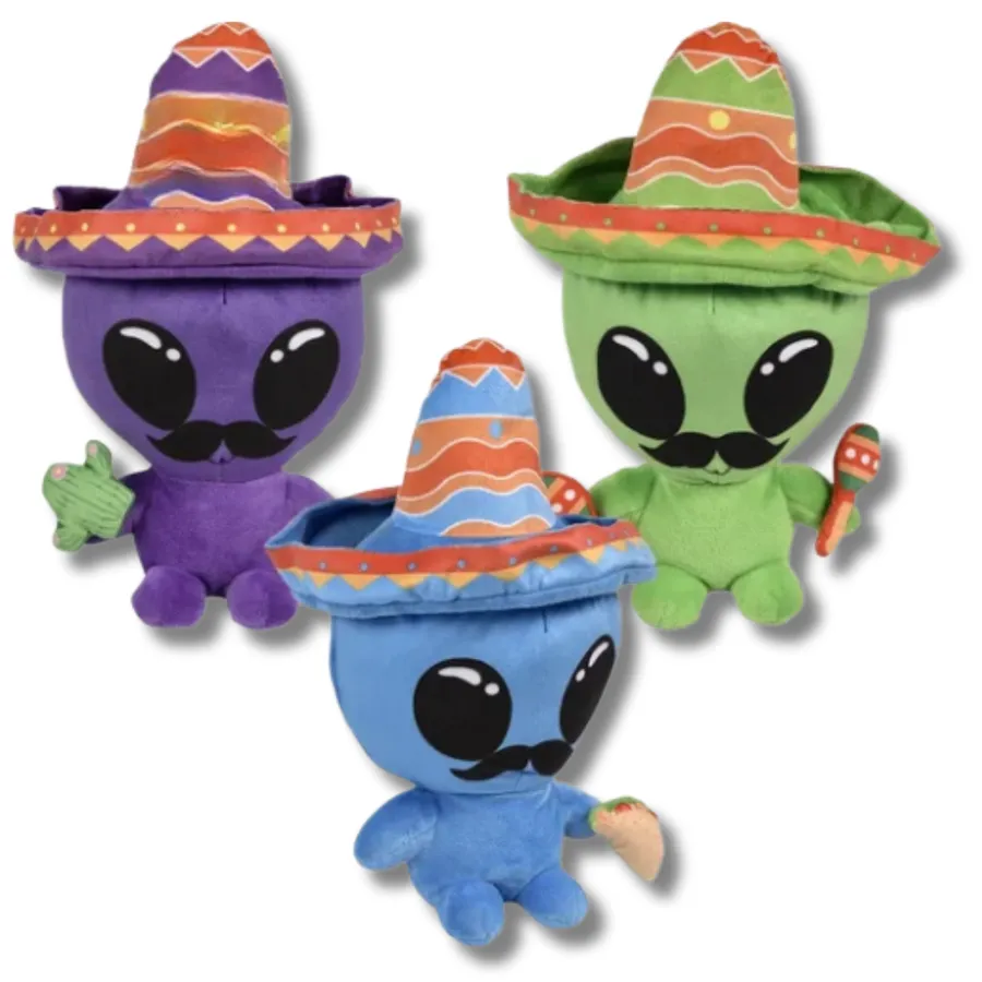 Cute Alien Stuffed Plush Kids Toy- Assorted — wholesale Plush & Squishies by the case