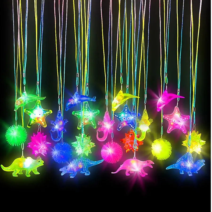 Light Up Necklace For Kids - Assorted — wholesale Apparel & Accessories by the case