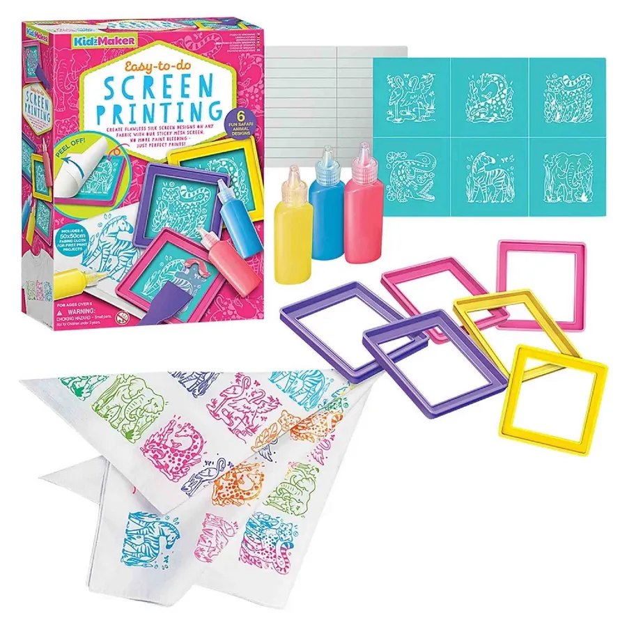 Screen Printing Creativity Kit for Kids In Bulk — wholesale Toys & Games by the case