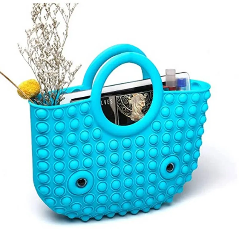 Pop It Fidget Blue Crossbody Bag — wholesale Fidgets & Sensory by the case