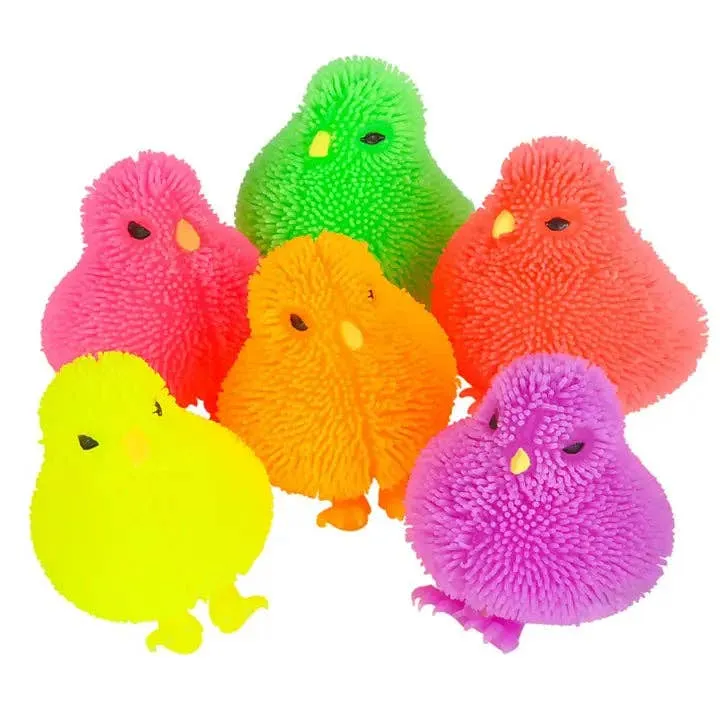 Squeeze Chicken Puffer Toy — wholesale Fidgets & Sensory by the case