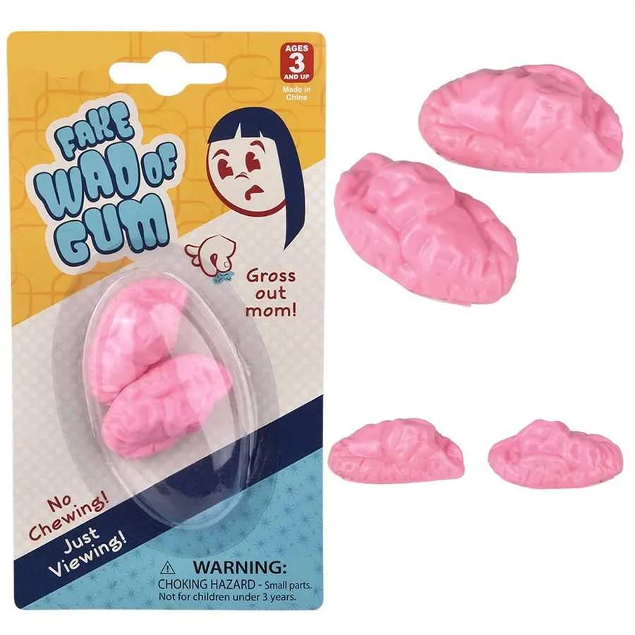 Artificial Wad Of Gum Kids Toys — wholesale Toys & Games by the case