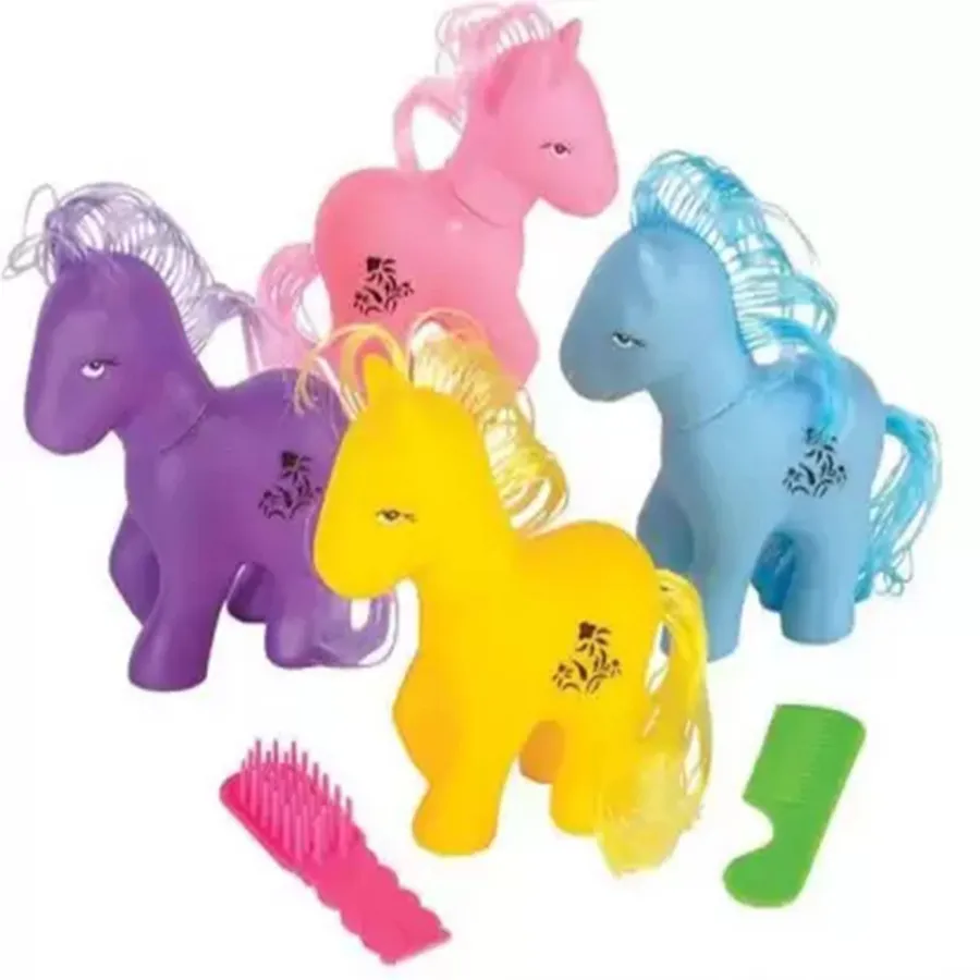 Lovely Pony Playset - Assorted Colors (M Keeraft Home Gifts — wholesale Home & Décor by the case