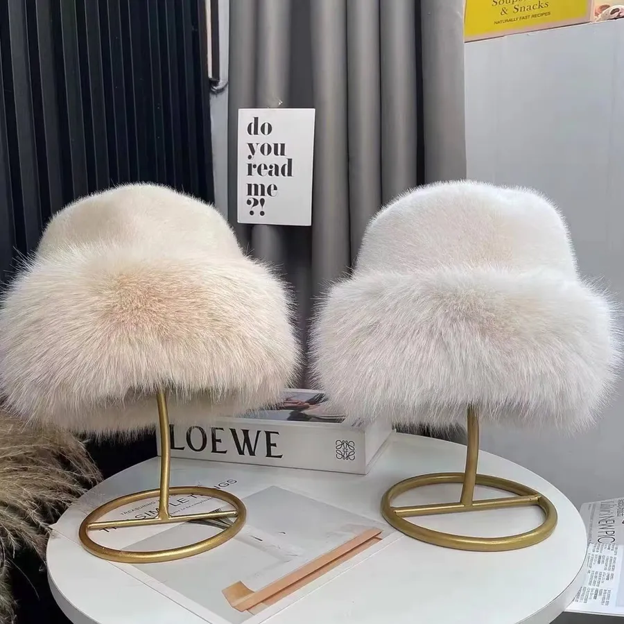 Women's Brimless Plush Fur Cap - Assorted — wholesale Plush & Squishies by the case