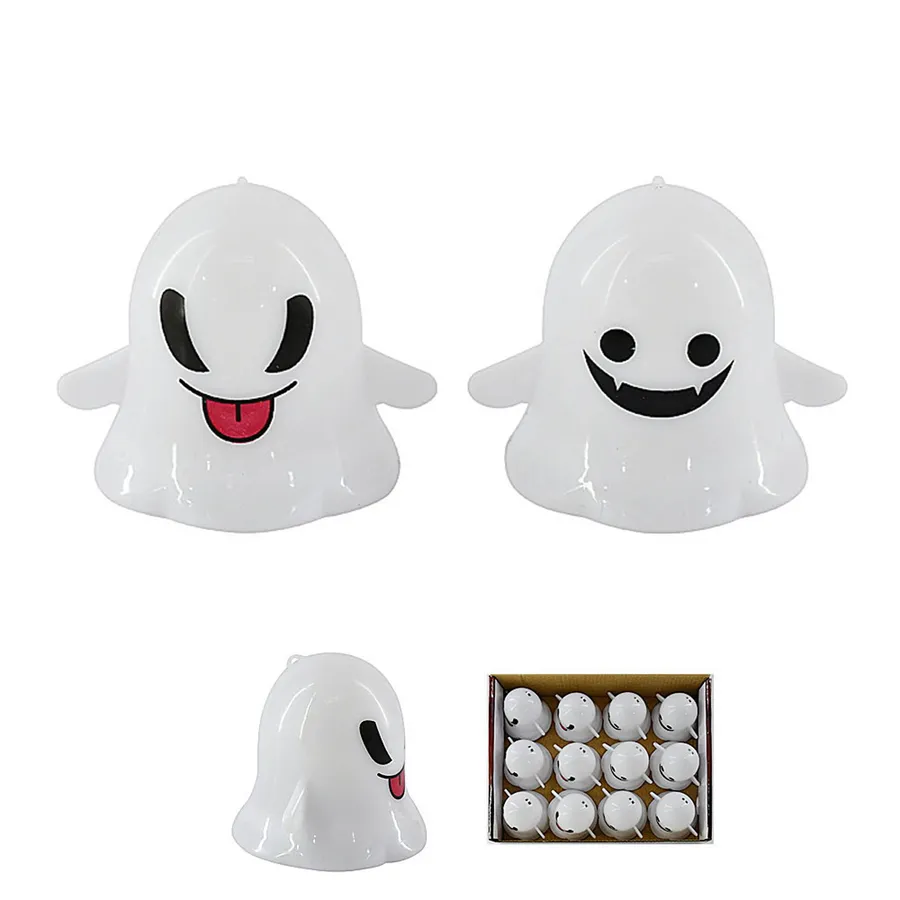 Light Up Halloween Ghost Mini Light For Decor - Assorted — wholesale Seasonal & Holiday by the case