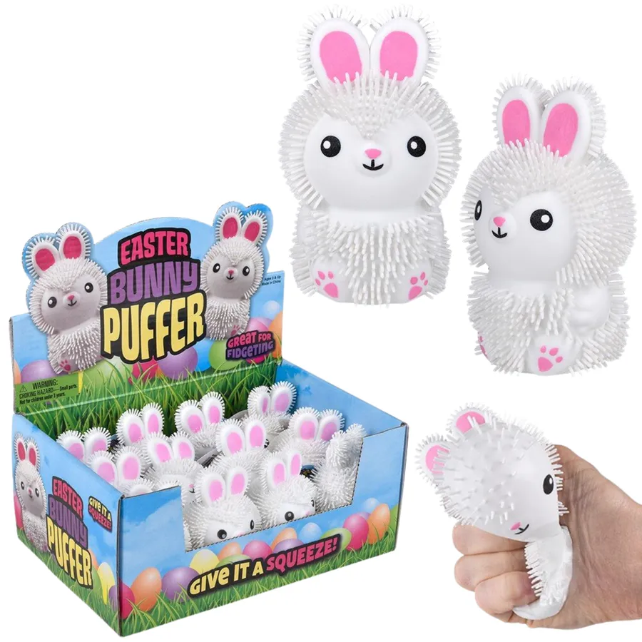 Easter Bunny Puffer – Kids Party Favour Toy — wholesale Seasonal & Holiday by the case