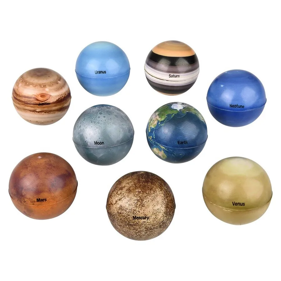 Planets Stress Relief Fidget Play Kids Ball Toy — wholesale Fidgets & Sensory by the case
