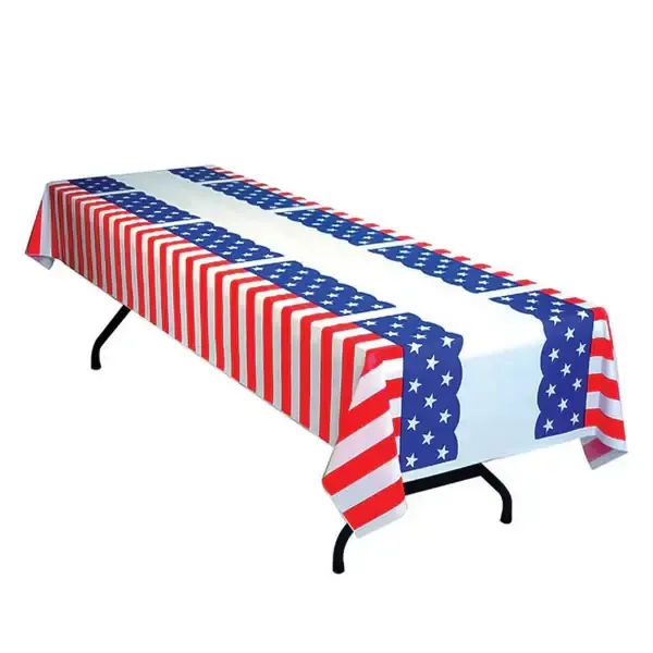 Patriotic Themed Table Cover — wholesale More Wholesale Goods by the case