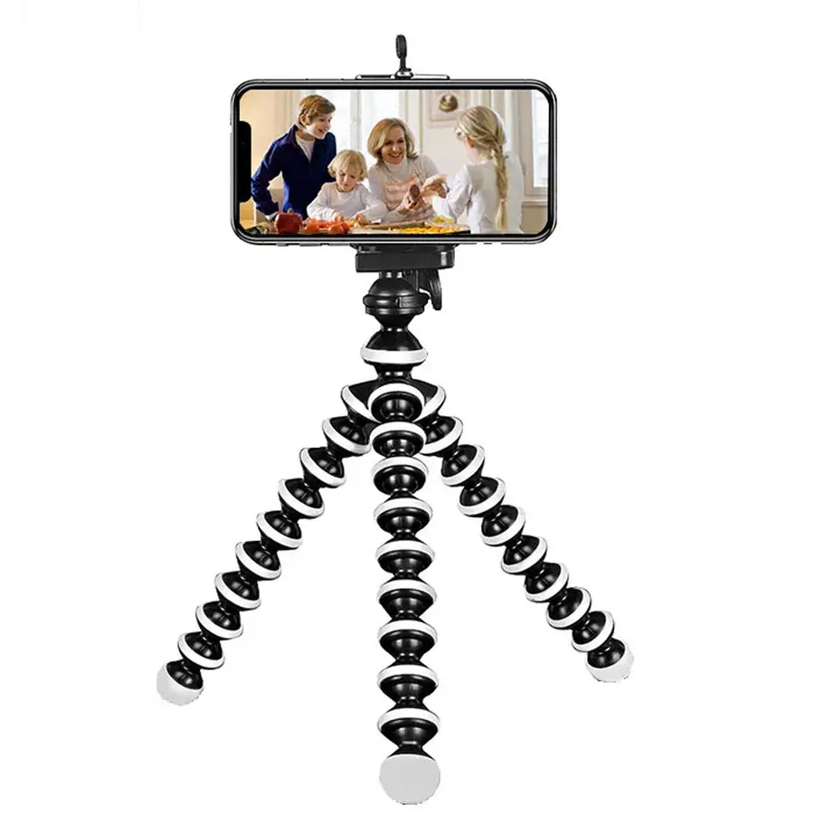 Flexible Octopus Tripod Stand For Mobile & Camera In Bulk — wholesale Tech & Gadgets by the case