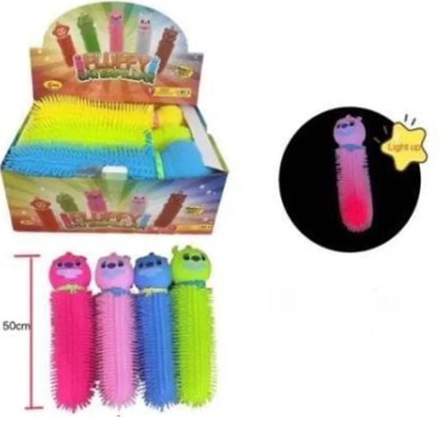 Squishy Toy Light Up Bunny Puffer - Sensory Fidget Toy — wholesale Fidgets & Sensory by the case
