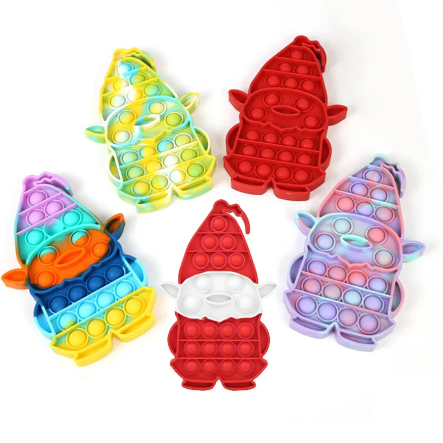 Sensory Toy Kids Gnomes Easter Pop It Fidget - Assorted — wholesale Fidgets & Sensory by the case