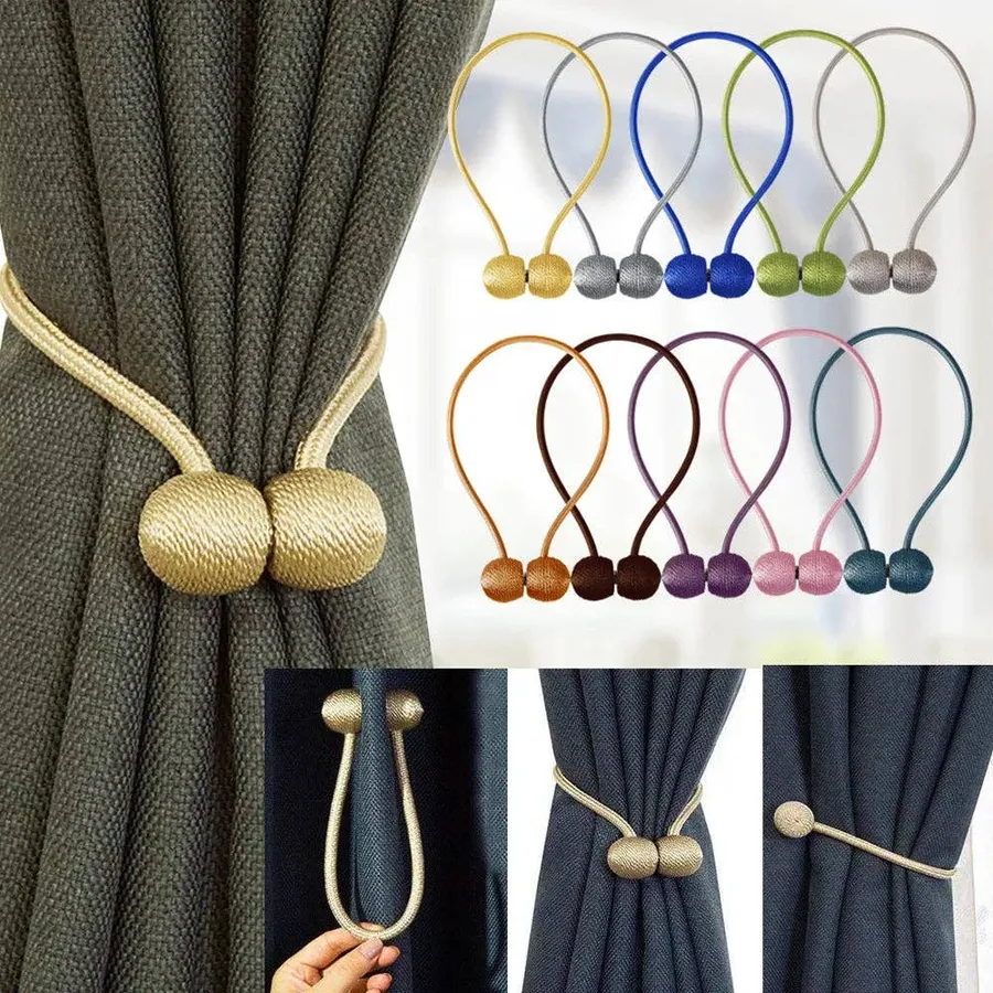 Assorted Magnetic Curtain Tieback Home Holiday Decor — wholesale Seasonal & Holiday by the case