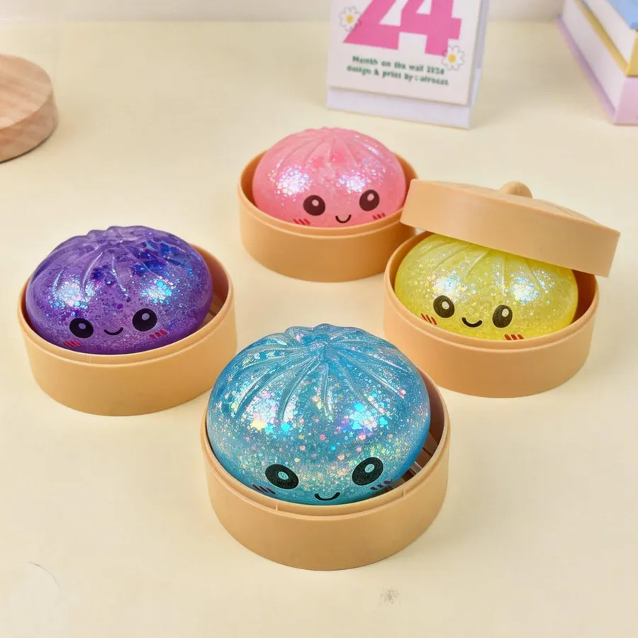 Trendy Soft, Squeeze, Glitter Fidget Kids Toy Assorted — wholesale Fidgets & Sensory by the case