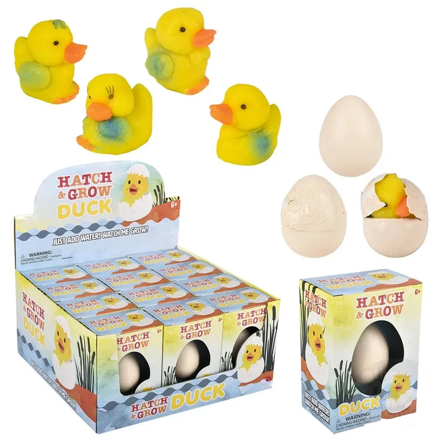 Small Hatch And Grow Duck Egg Kids Toy In Bulk — wholesale Apparel & Accessories by the case