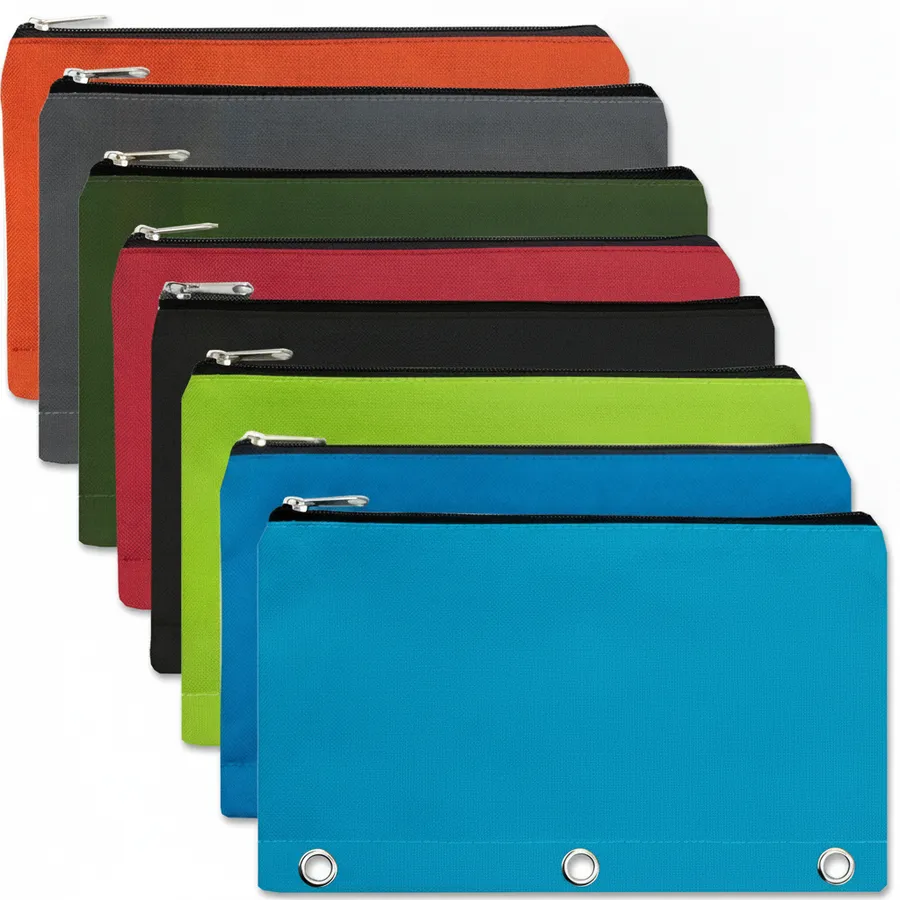 Bulk 3-Ring Binder Pencil Pouch — wholesale Bags & Backpacks by the case