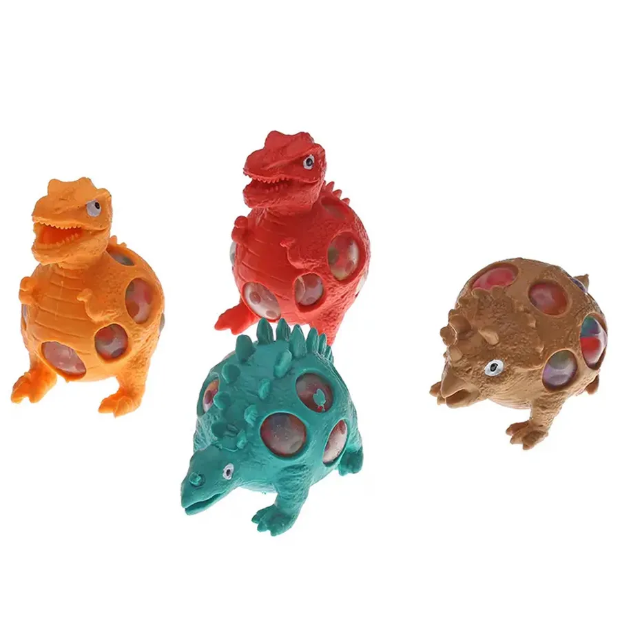Dinosaur Squishy Water Bead Fidget Kids Toy- Assorted — wholesale Fidgets & Sensory by the case