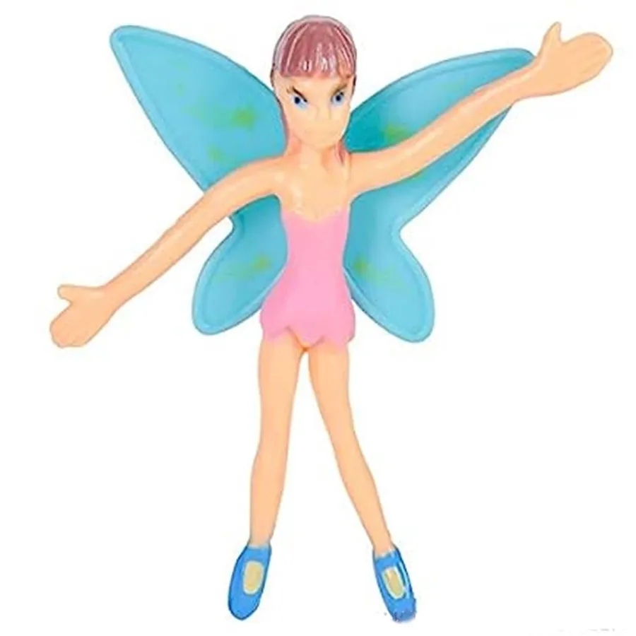 Bendable Fairy - Assorted Colors (MOQ-12 Keeraft Home Gifts — wholesale Keychains & Charms by the case
